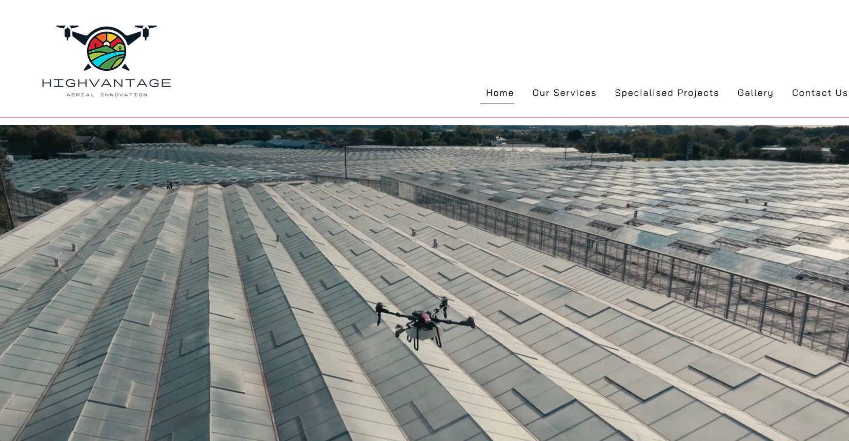 Screenshot of HighVantage Ltd website